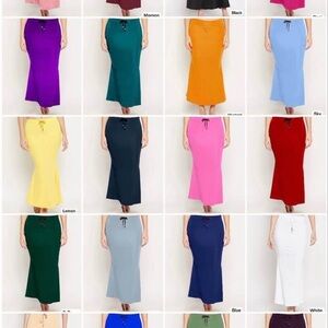 Elegant Women's Skirt inner for sarees - Multiple Colors